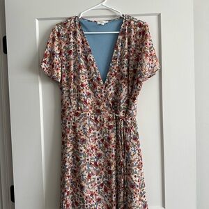 Bohme Multicolor Floral Mini Dress